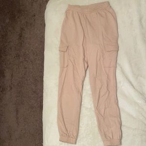 Adika Nude Cargo Sweatpants Small